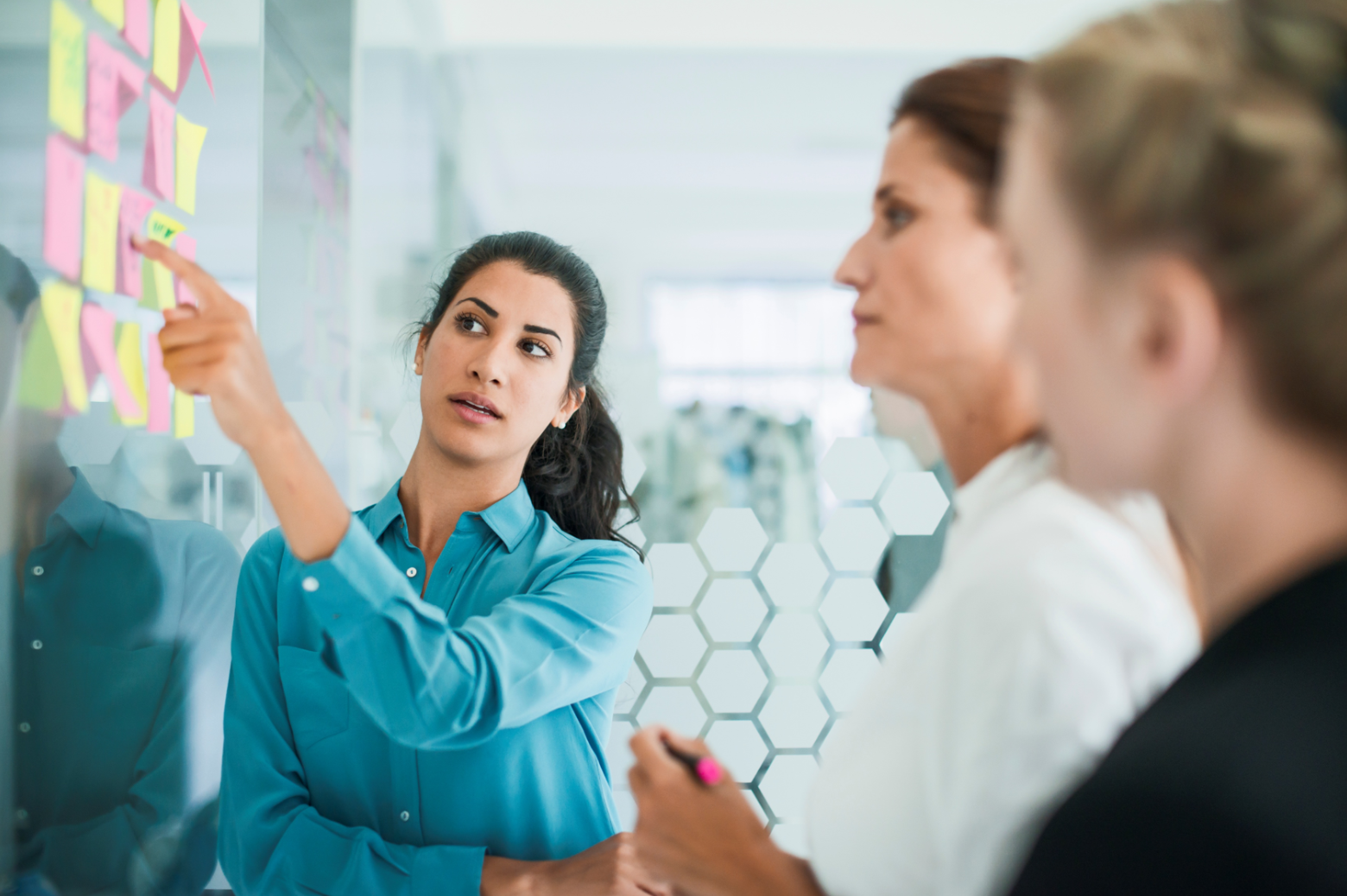 A confident Tech Valley Talent consultant